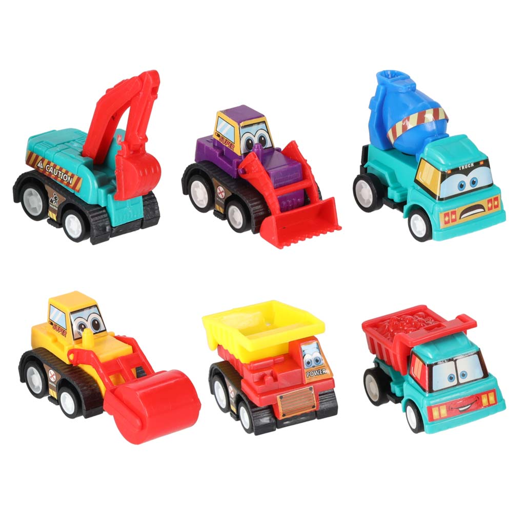 Car With Drive Construction Machinery 6pcs