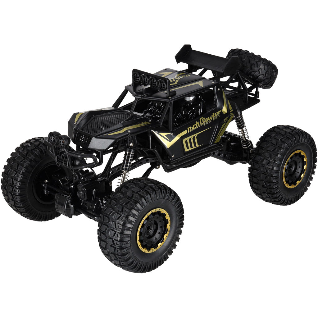 Rc Rock Crawler 2,4 GHz 1:8 51cm černé auto