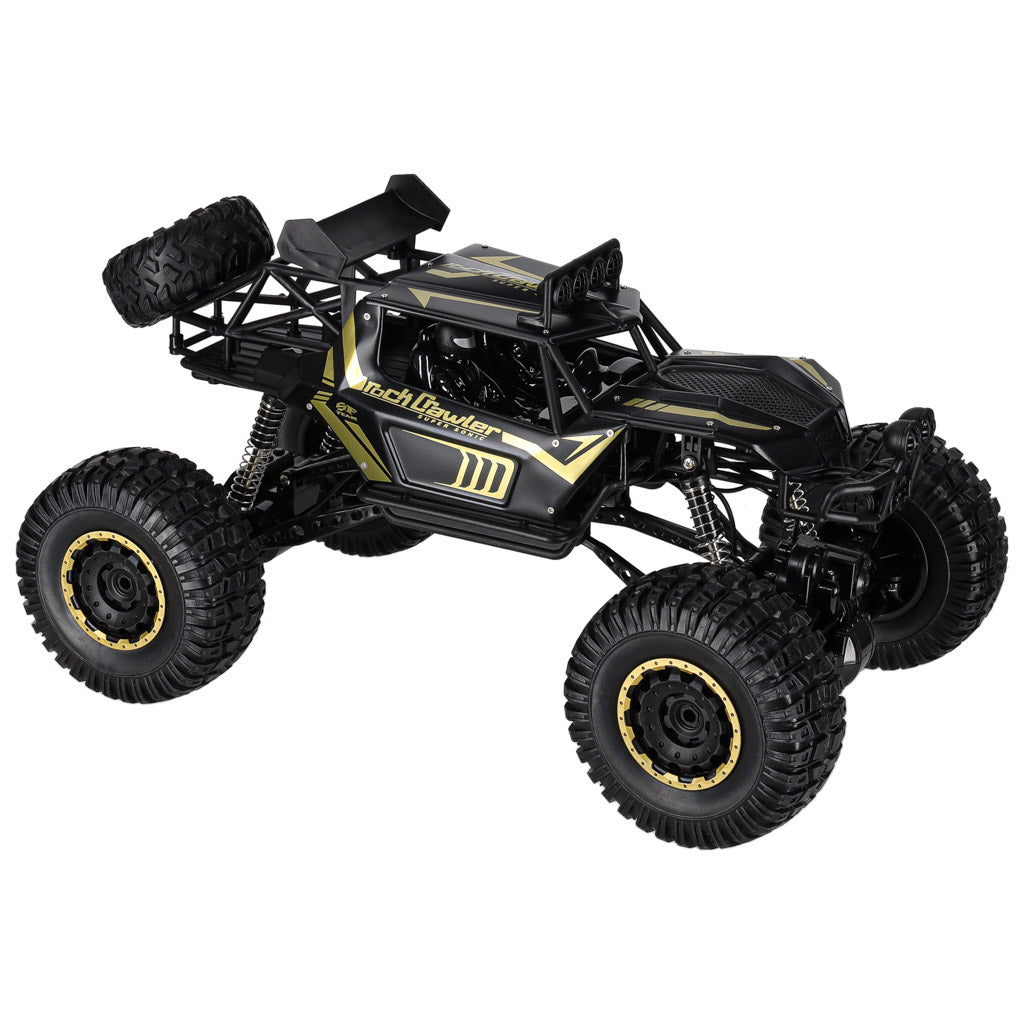 Rc Rock Crawler 2.4ghz 1:8 51cm Black Car