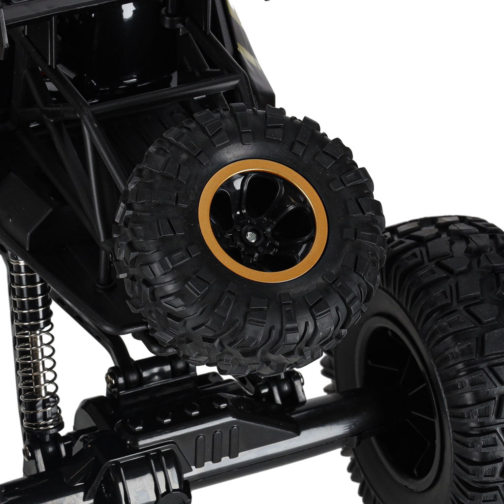 Rc Rock Crawler 2.4ghz 1:8 51cm Black Car