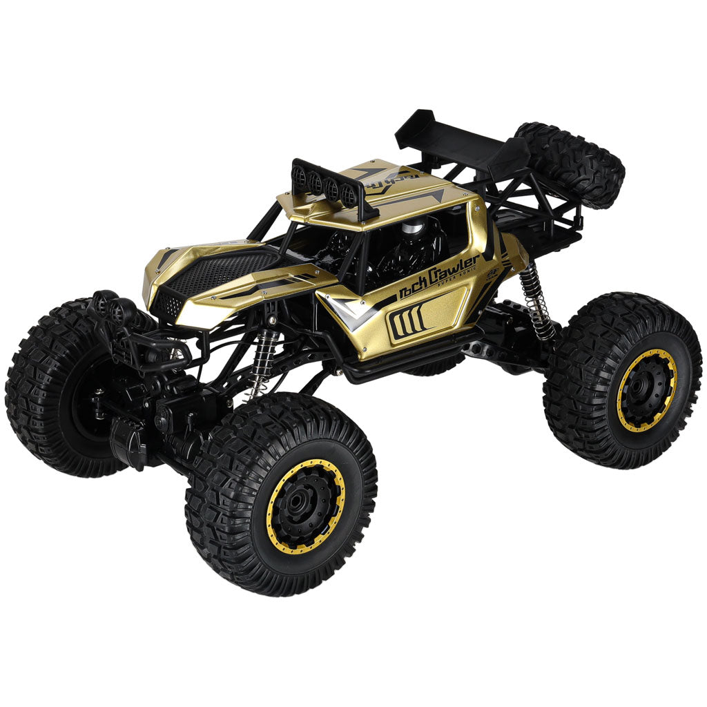 Rc Car Rock Crawler 2.4ghz 1:8 51cm Gold