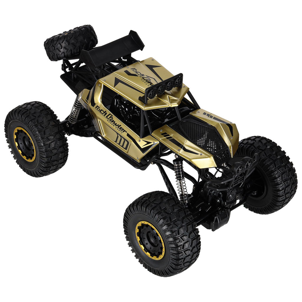 Rc Car Rock Crawler 2.4ghz 1:8 51cm Gold