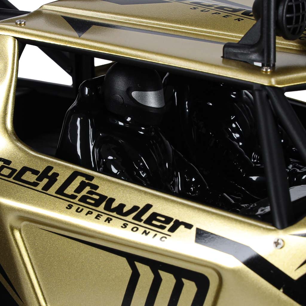 Rc Car Rock Crawler 2.4ghz 1:8 51cm Gold
