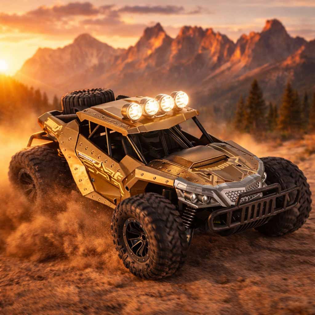 Rc Drift Off-road Car 20 Km/h Brown