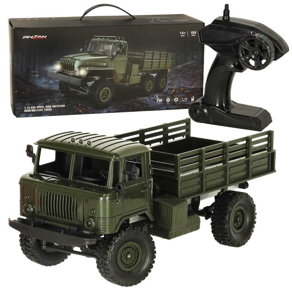 Rc Off-road 4wd Military Car 1:16 Rtr