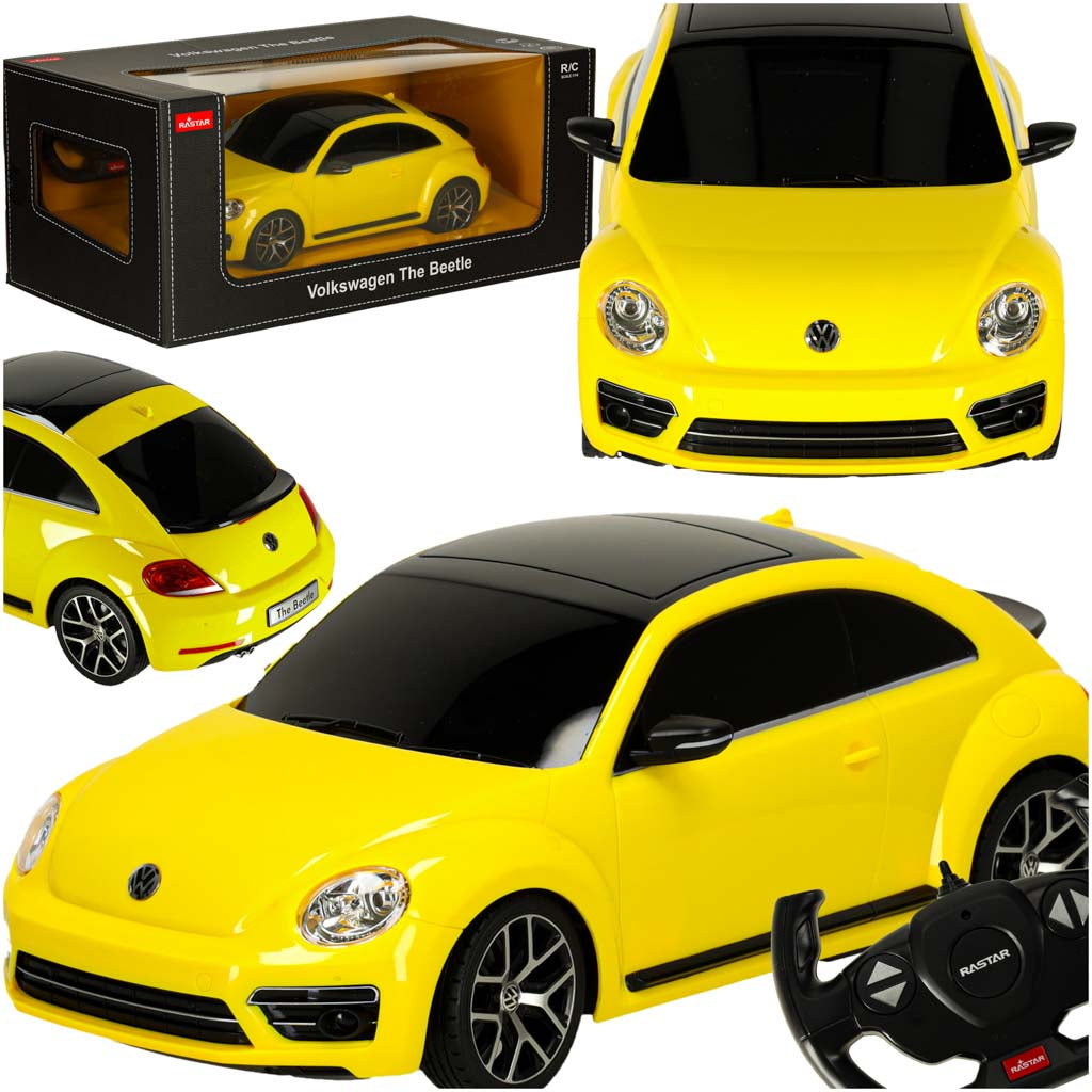 Rc Car 1:14 Volkswagen Beetle Yellow