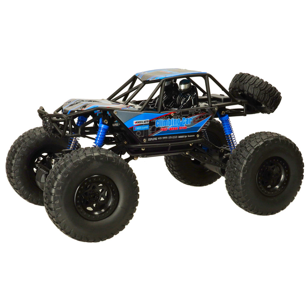Rc Crawler Climbing Car 1:10 4wd 48cm Blue