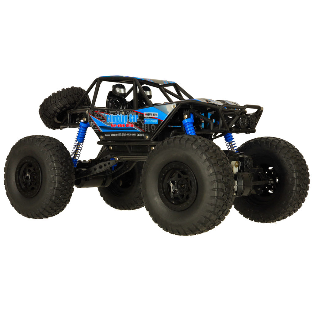 Rc Crawler Climbing Car 1:10 4wd 48cm Blue