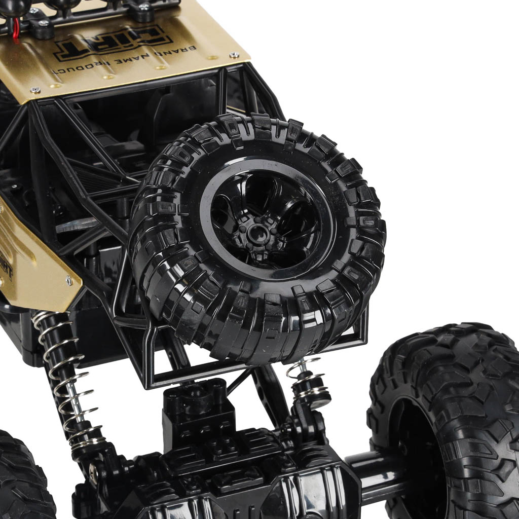 Rc Car Rock Crawler 1:12 4wd Metal Gold