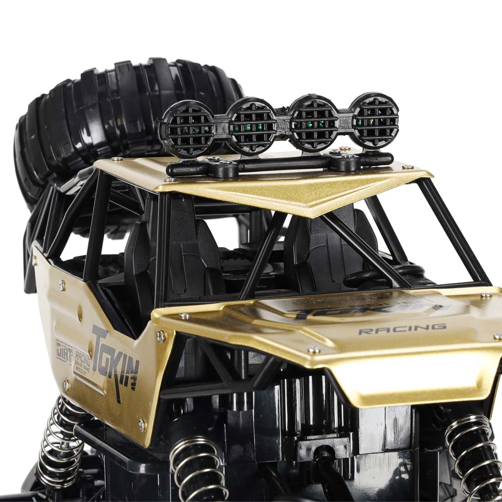Rc Car Rock Crawler 1:12 4wd Metal Gold