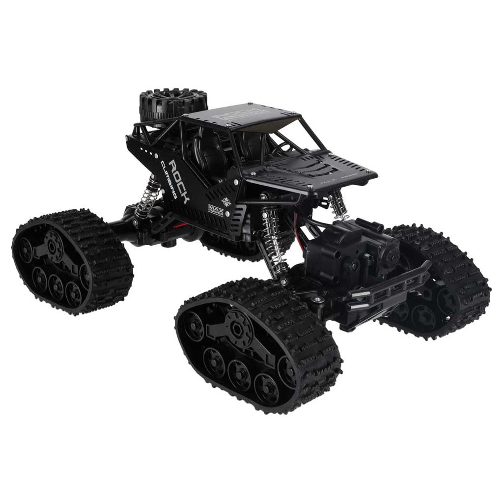 Rc Rock Crawler 4x4 Car Lhc012 Auto 2-in-1 Black