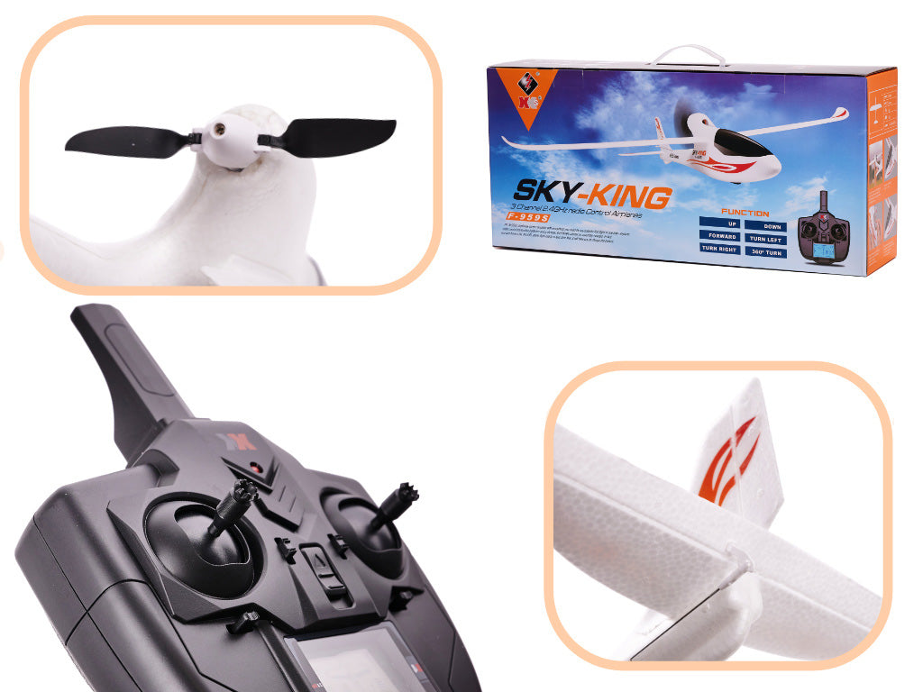 Samolot Rc Wltoys Sky King F959s 24ghz