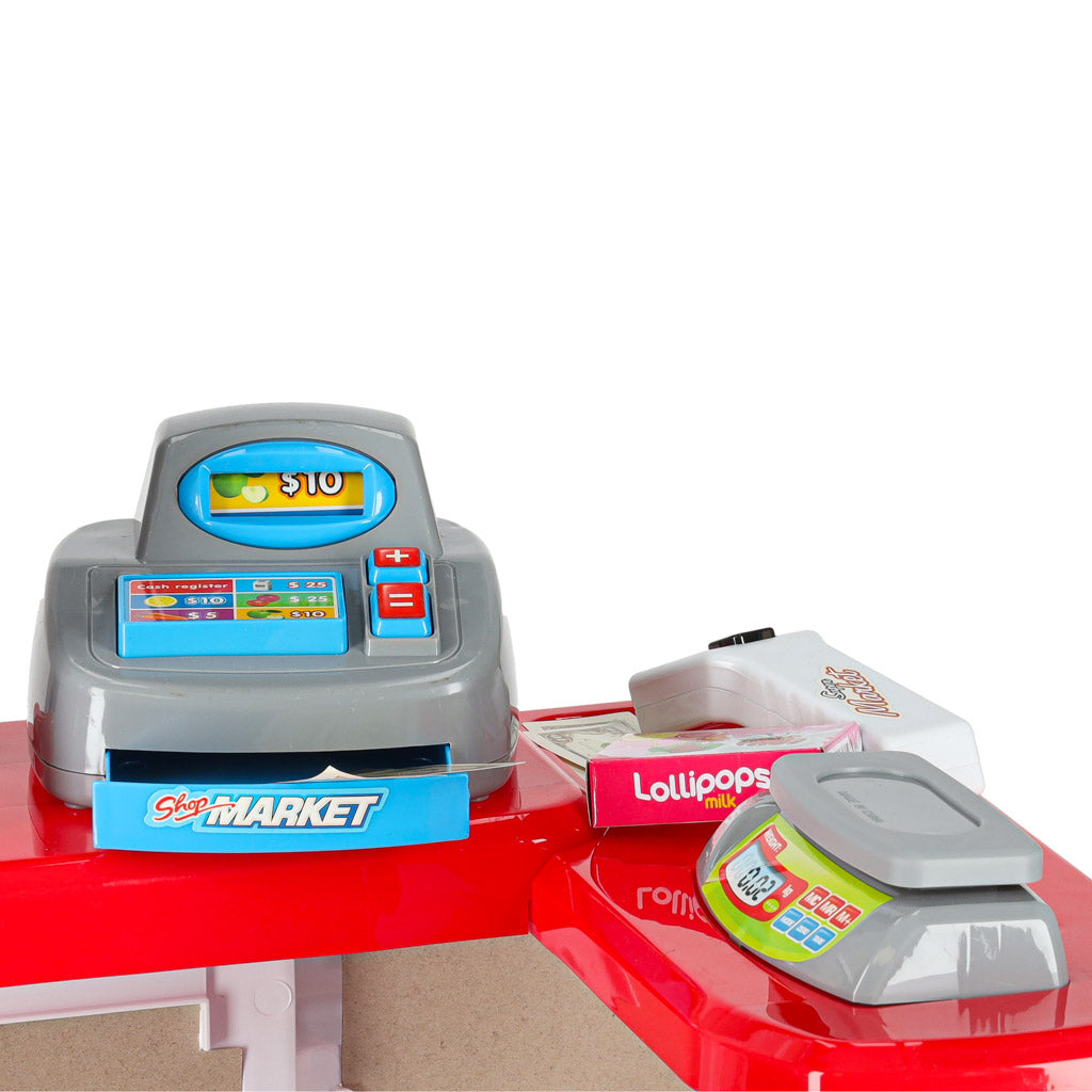 Supermarket Store Cash Register + Cart Model 2