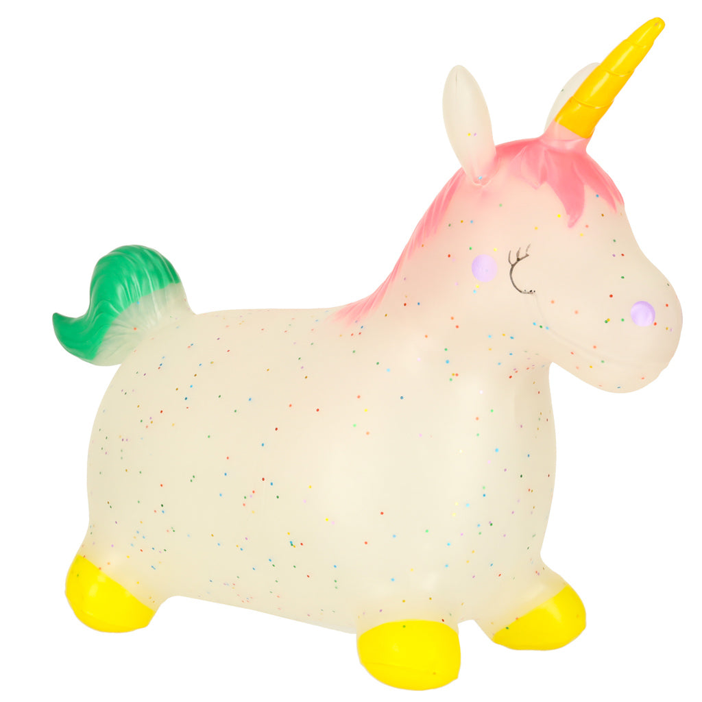 Children's Jumping Jumper With Pump Rubber Unicorn