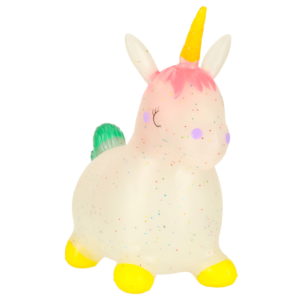 Children's Jumping Jumper With Pump Rubber Unicorn