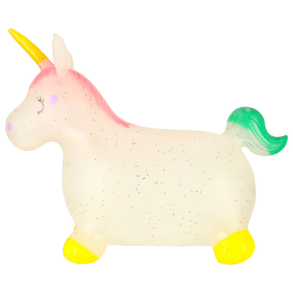 Children's Jumping Jumper With Pump Rubber Unicorn