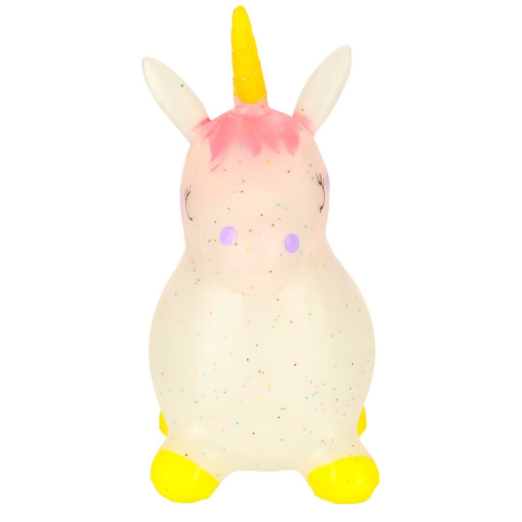 Children's Jumping Jumper With Pump Rubber Unicorn