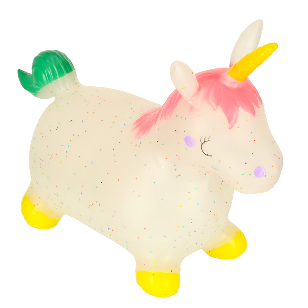 Children's Jumping Jumper With Pump Rubber Unicorn