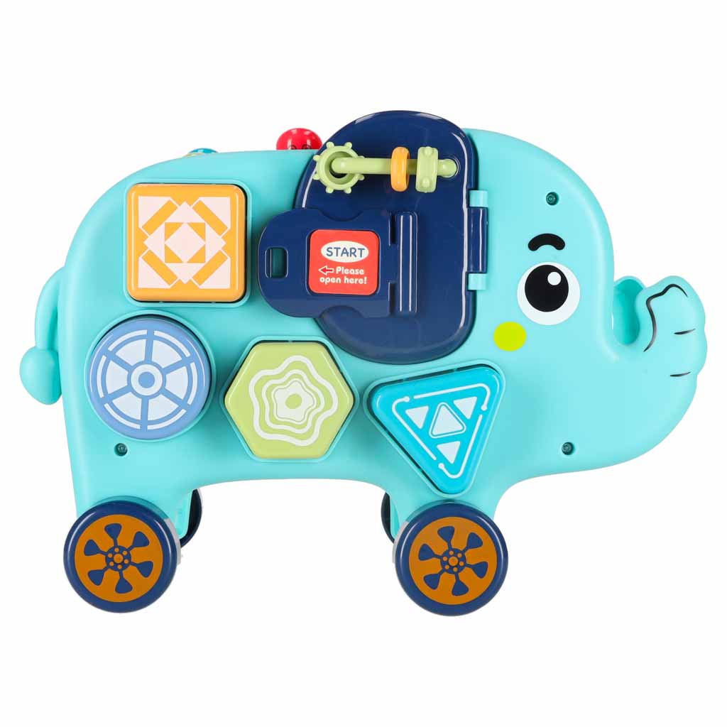 Martillo clasificador de bloques interactivo Montessori Elephant Pounder 26cm