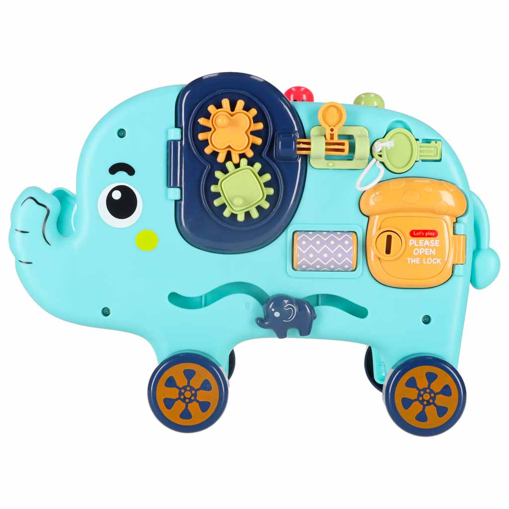 Martillo clasificador de bloques interactivo Montessori Elephant Pounder 26cm