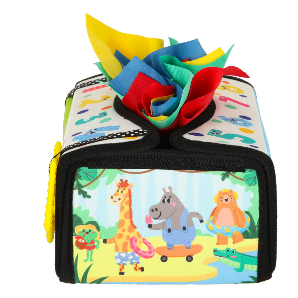 Sorter Sensory Wipes Box Montessori Mat 2-in-1