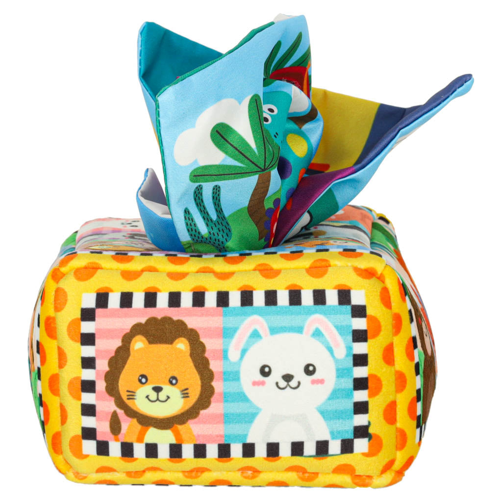 Sorter Tissue Box Sensory Montessori Plush Numbers Letters