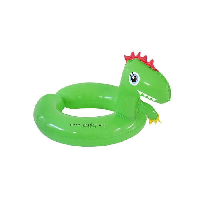 Swim Essentials Split Ring Dino - Grön - Dreamscape - Ø 55 Cm