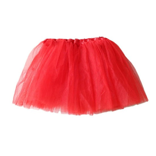 Tulle Skirt Tutu Costume Costume Red