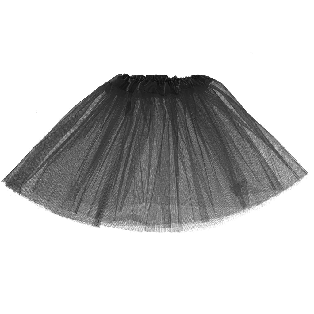 Tulle Skirt Tutu Costume Costume Black