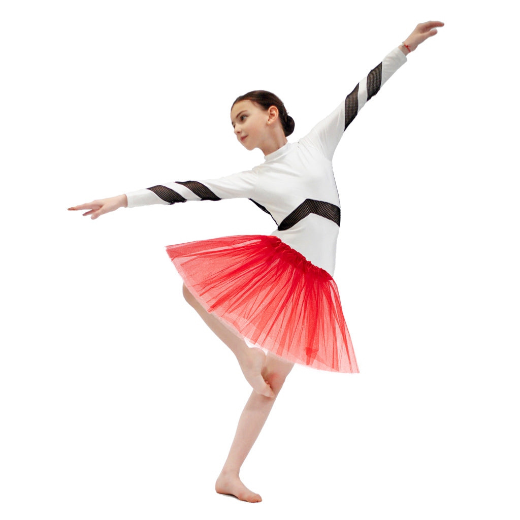 Tulle Skirt Tutu Costume Costume Red