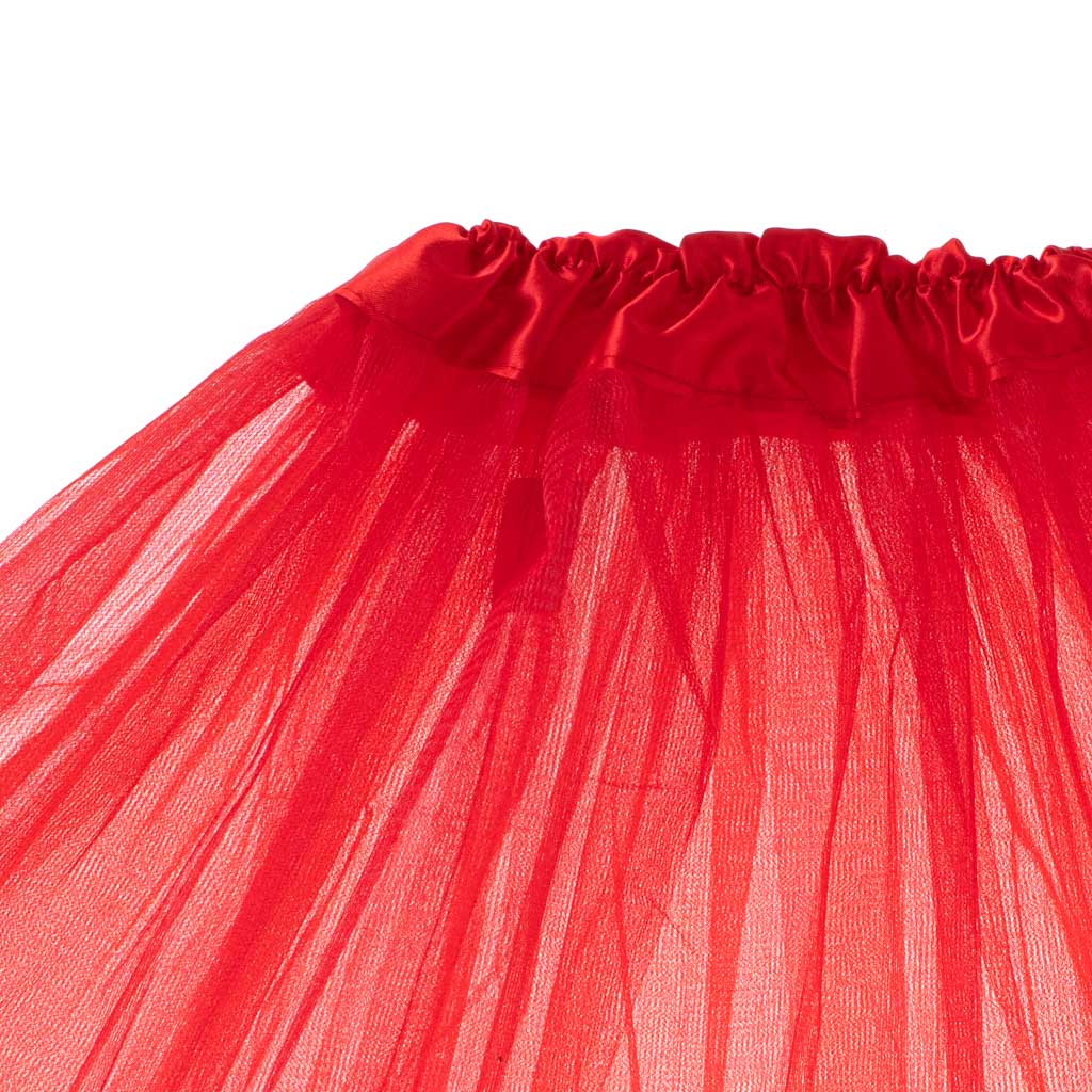 Tulle Skirt Tutu Costume Costume Red