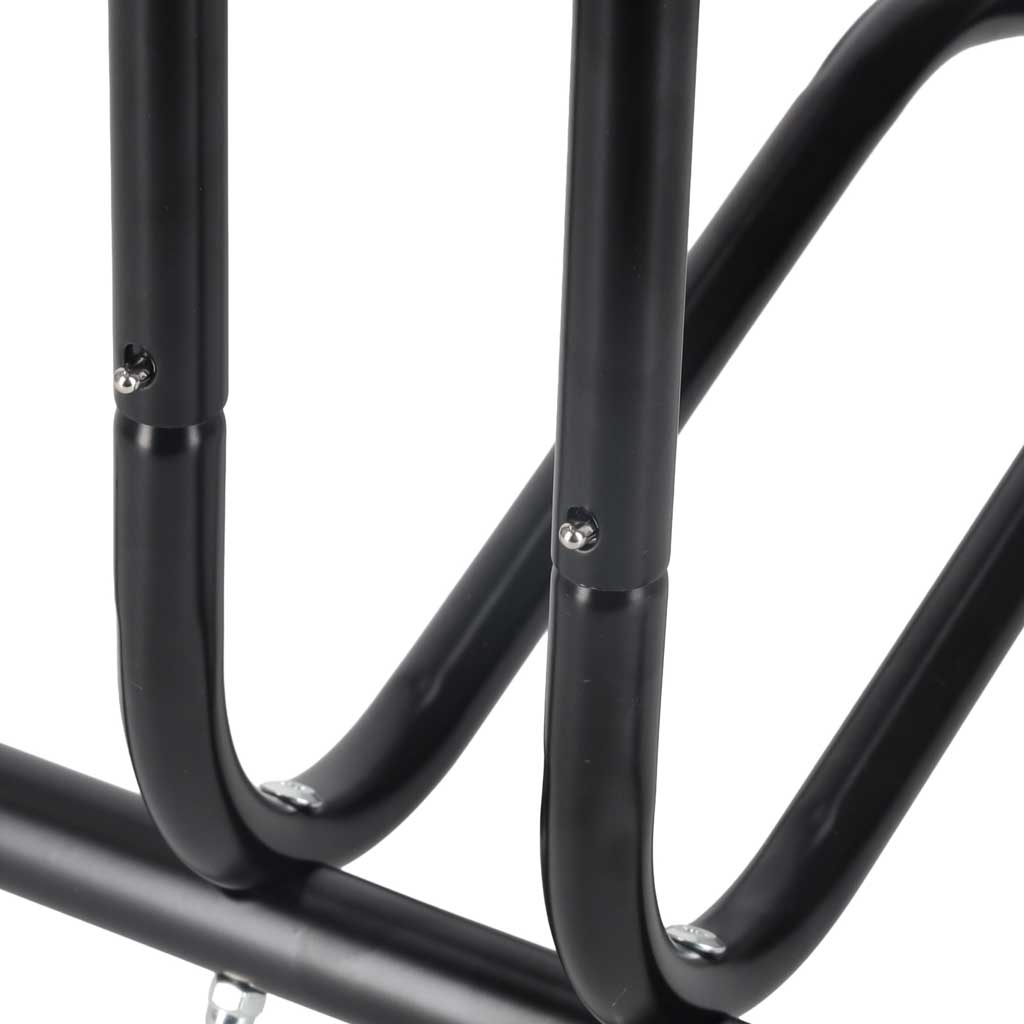 Enkele Metalen Fietsstandaard Zwart