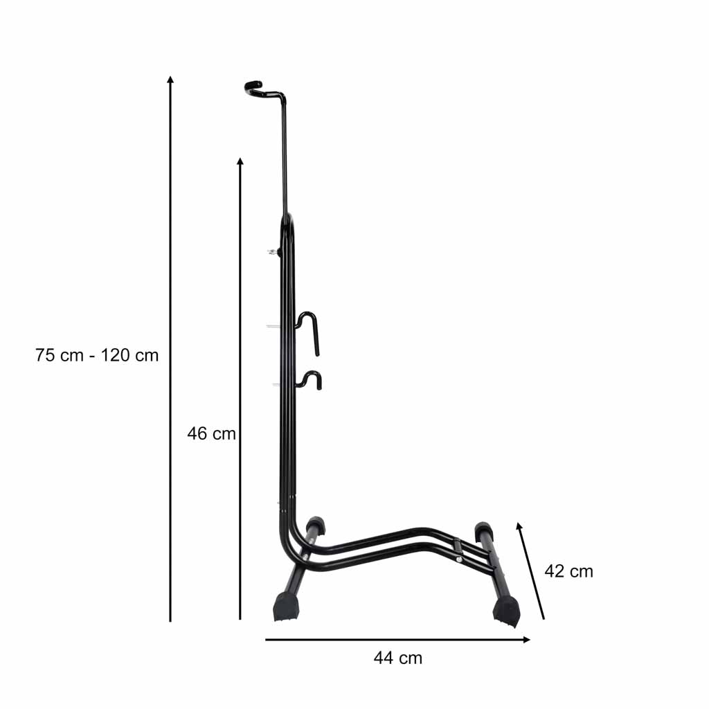 Fahrradständer Single High Strong Metall Schwarz