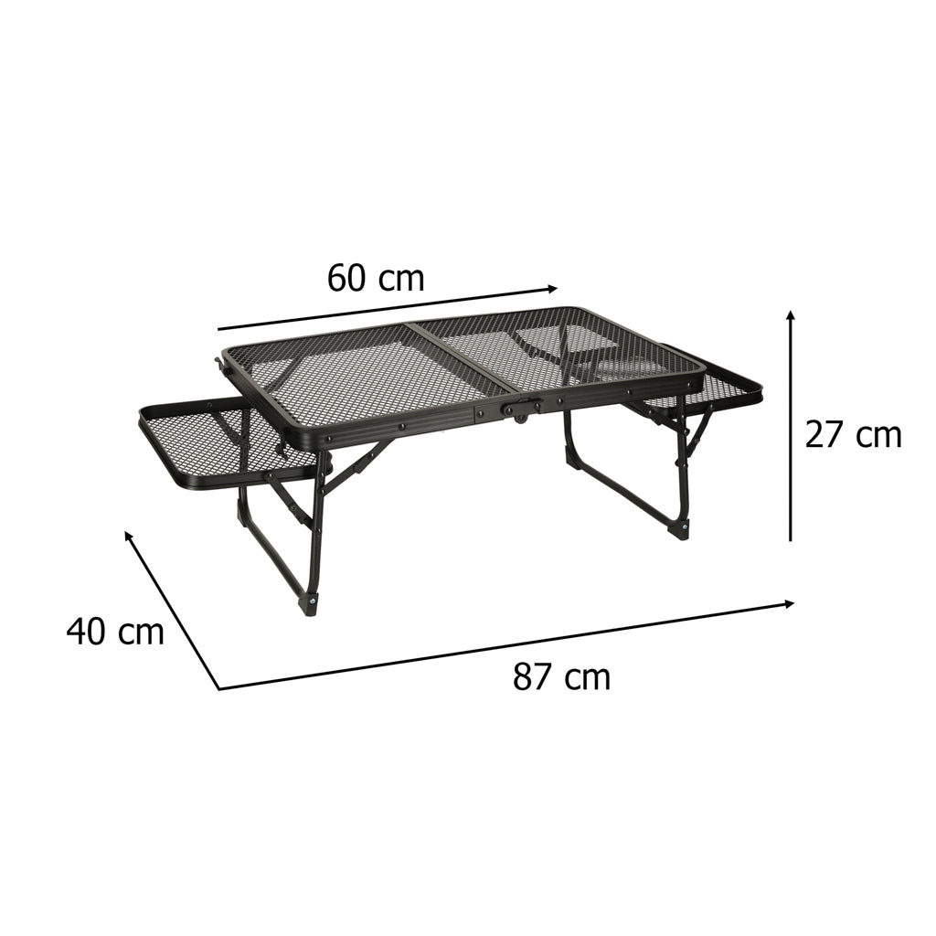 Luaro Travel Table Camping Catering Folding Table 87 X 60 X 40 X 27 Cm
