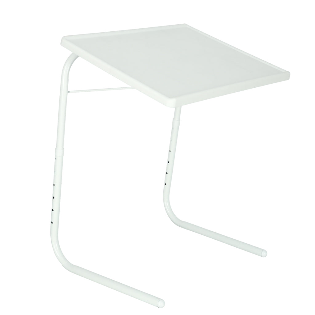 Side Table For Laptop Folding 52 X 40 Cm White