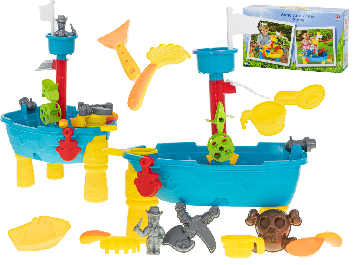 Tavolo da bagnomaria Sandbox Nave pirata / 25el.