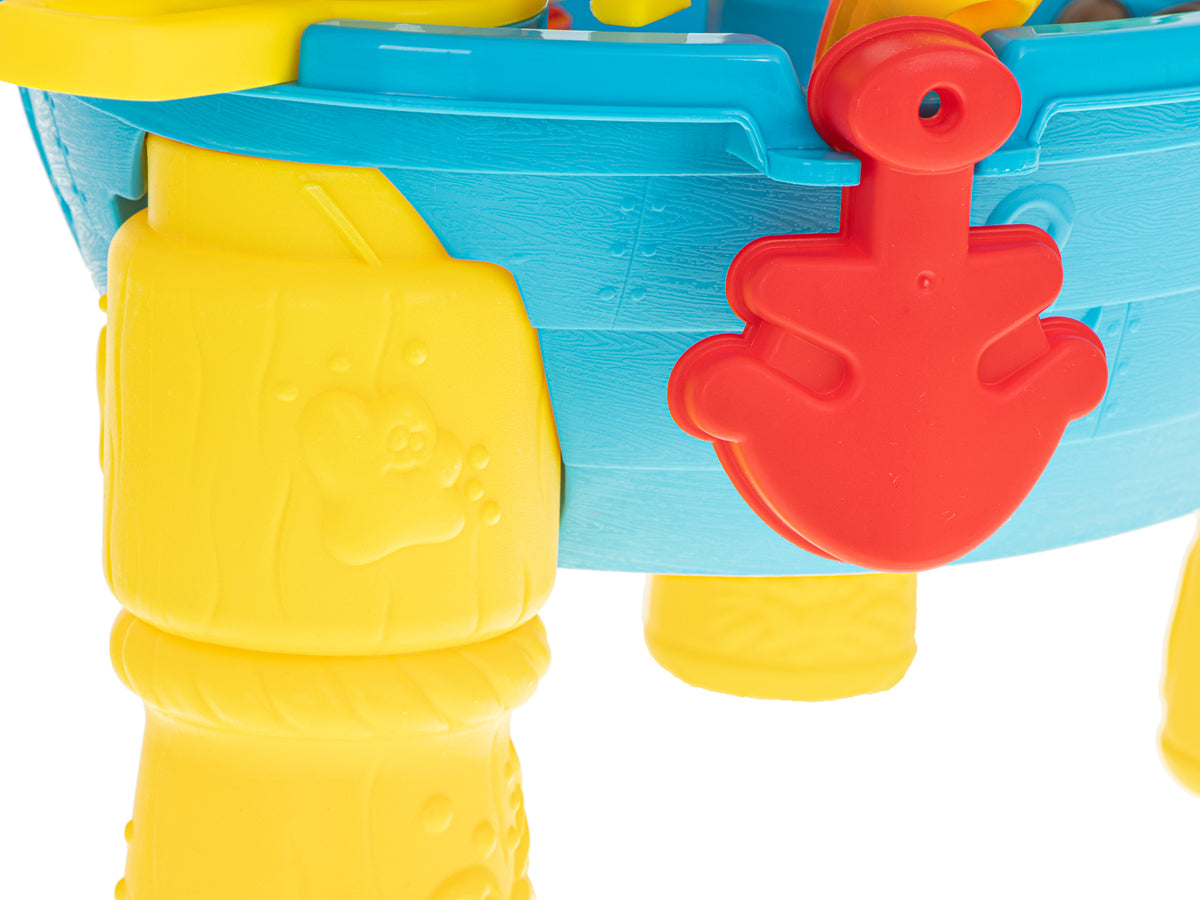 Water Bath Table Sandbox Pirate Ship / 25el.