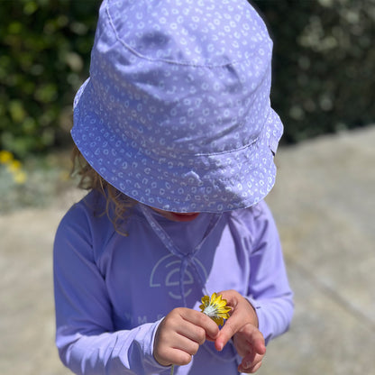 Chapeau de Soleil Swim Essentials - Lila - Léopard