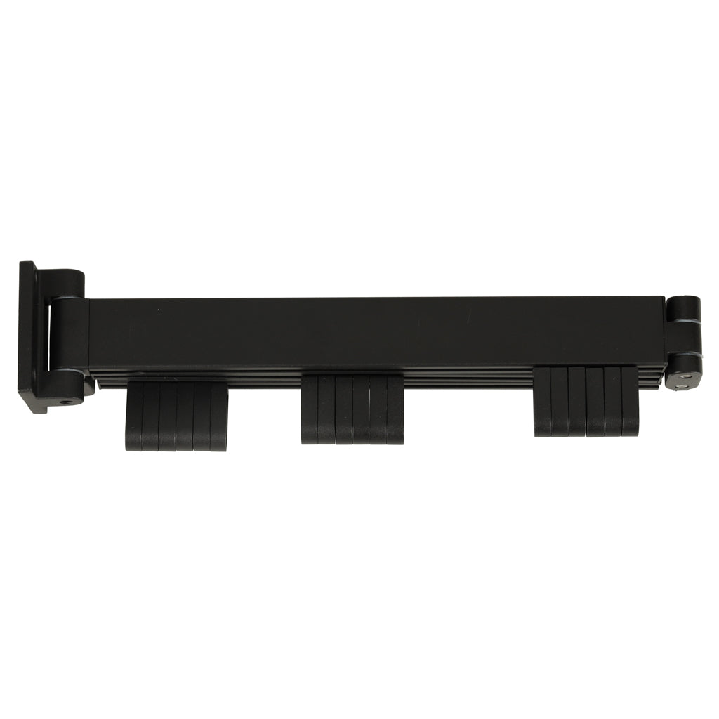 Telescopic Extension Wall Hanger 114cm Black