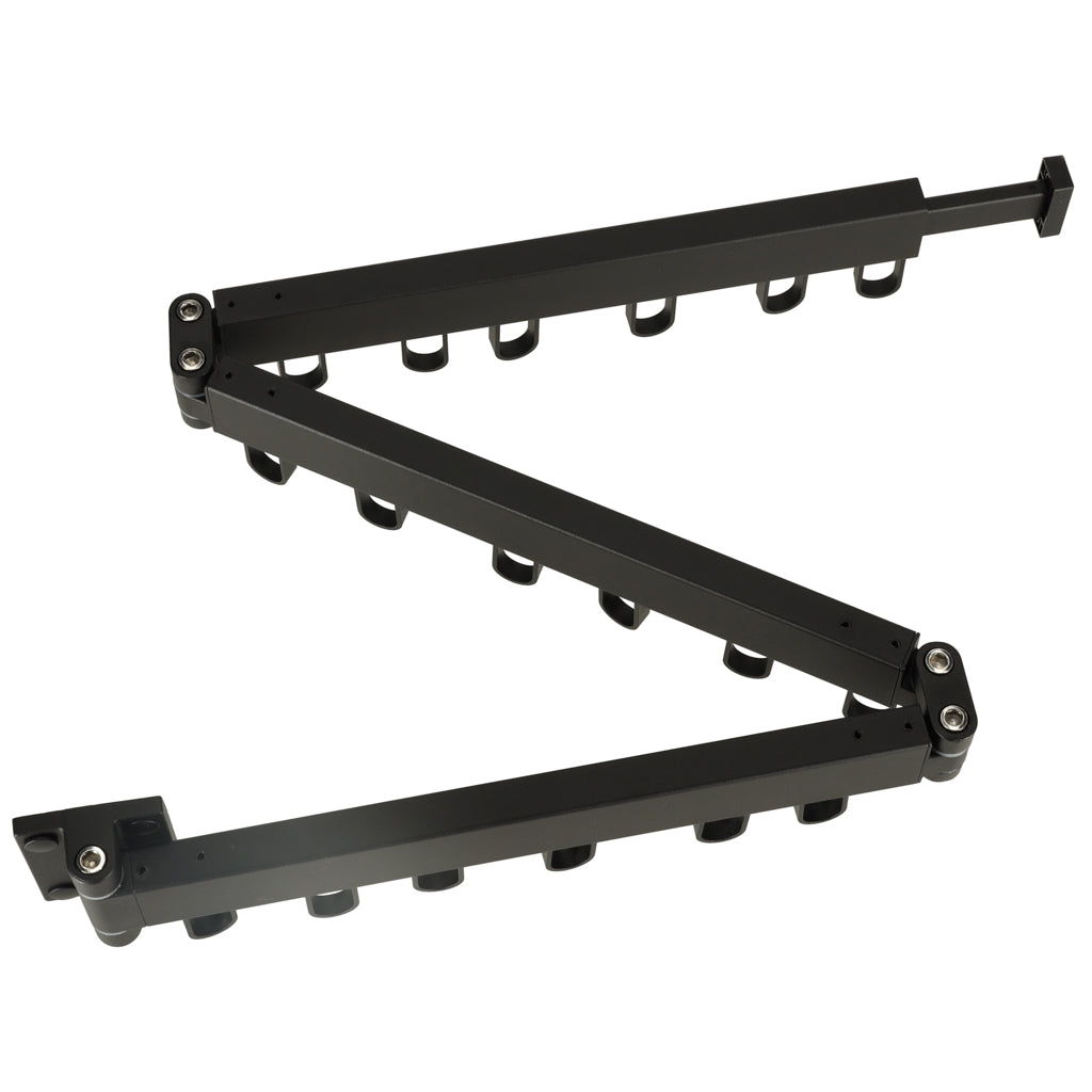 Telescopic Extension Wall Hanger 114cm Black