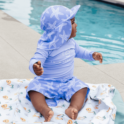 Szorty kąpielowe Swim Essentials – Lila – Seastar