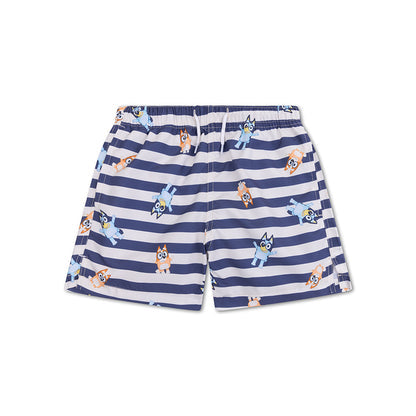 Pantaloni scurți de baie Swim Essentials - Albastru/alb - Bluey