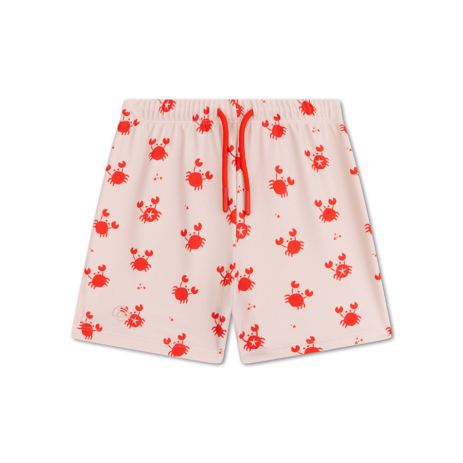 Swim Essentials Swim Boxer - Bej/rosu - Crabby