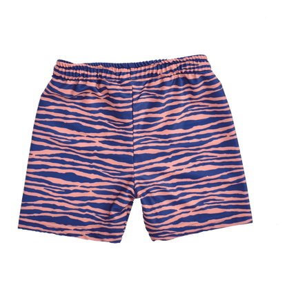 Swim Essentials Swim Boxer - Blue/orange - Vibrant Stripes