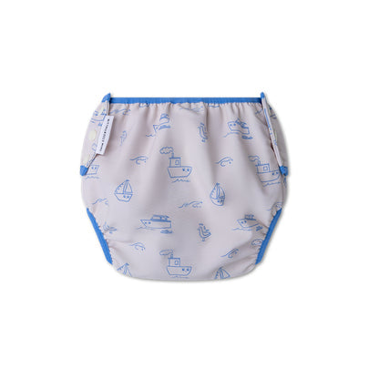 Swim Essentials Swim Ble - Beige/blå - Seas The Day