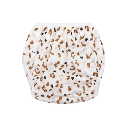 Swim Essentials Swim Diaper - Khaki - Leopard