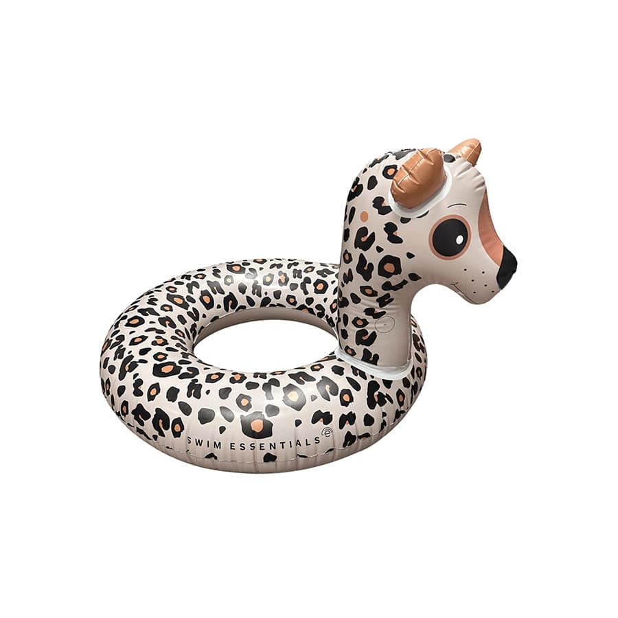 Swim Essentials Swim Ring Animal - Beige - Safari Chic - Ø 95 Cm