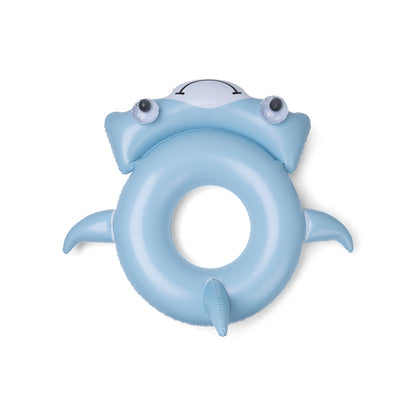 Swim Essentials Zwemring - Blauw - Hunter The Hammerhead - Haai - Ø 95 Cm