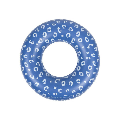 Swim Essentials Swim Ring - Blue - Leopard - Ø 90 Cm