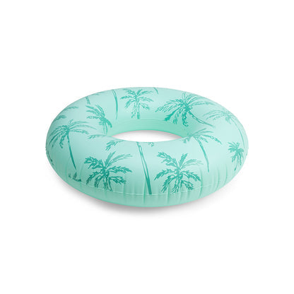 Swim Essentials Swim Ring - Green - Palm Trees - Ø 102 Cm
